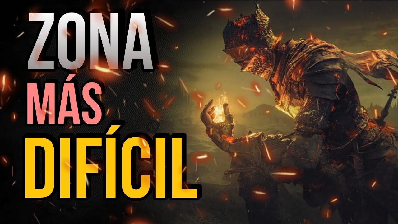 La ZONA mas DIFÍCIL de TODOS los SOULS || Incluido Elden Ring