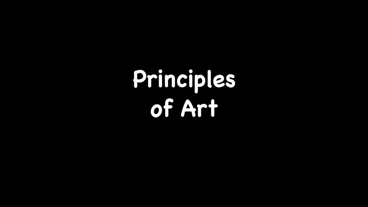 Principles of Art