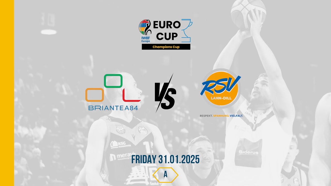Champions Cup Group A | ASD Briantea84 Cantú vs RVS Lahn Dill