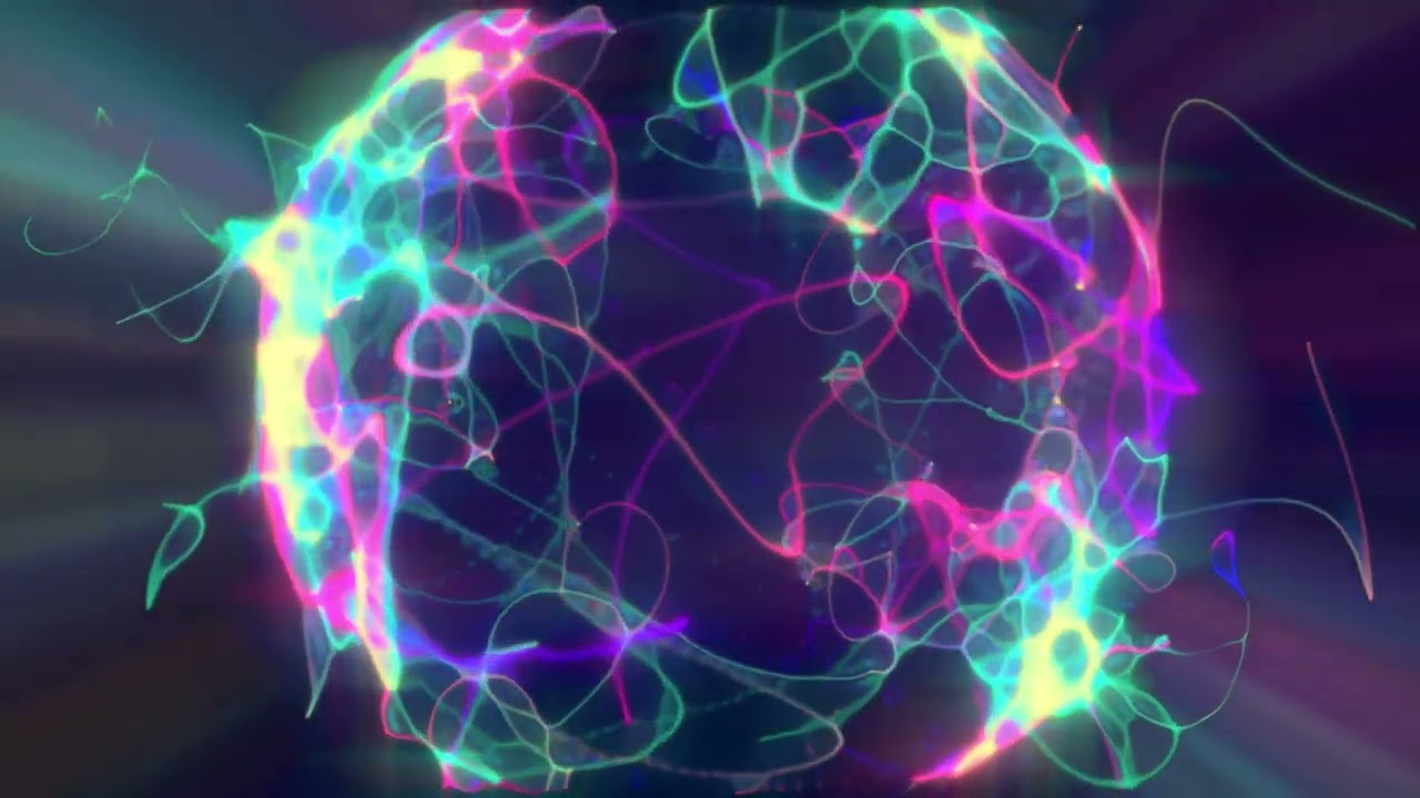 4K Relaxing Motion Background - Meditation Video Effect /w Music ║ Expand Your Mind