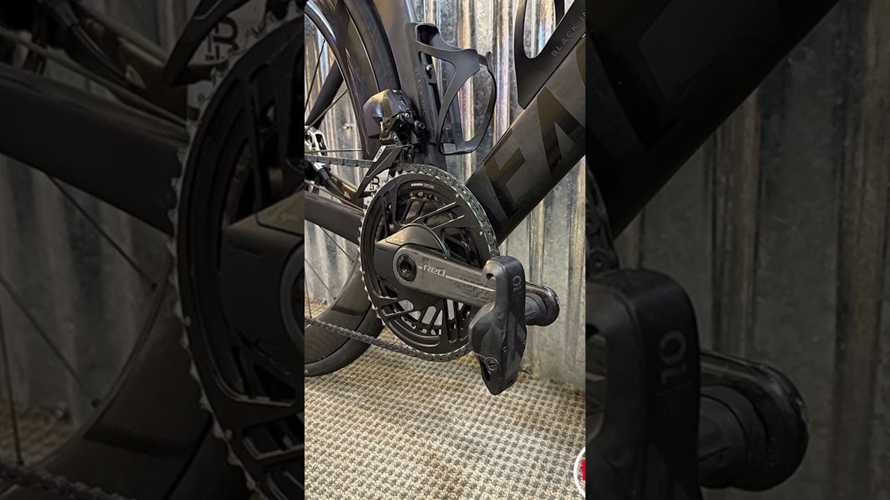 Factor One SRAM Red AXS Black Inc road bike at twohubs.com