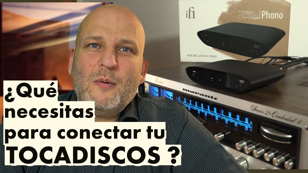 IFI ZEN AIR. Conectar tocadiscos con preamplificador de phono. Paso a paso. Fácil.