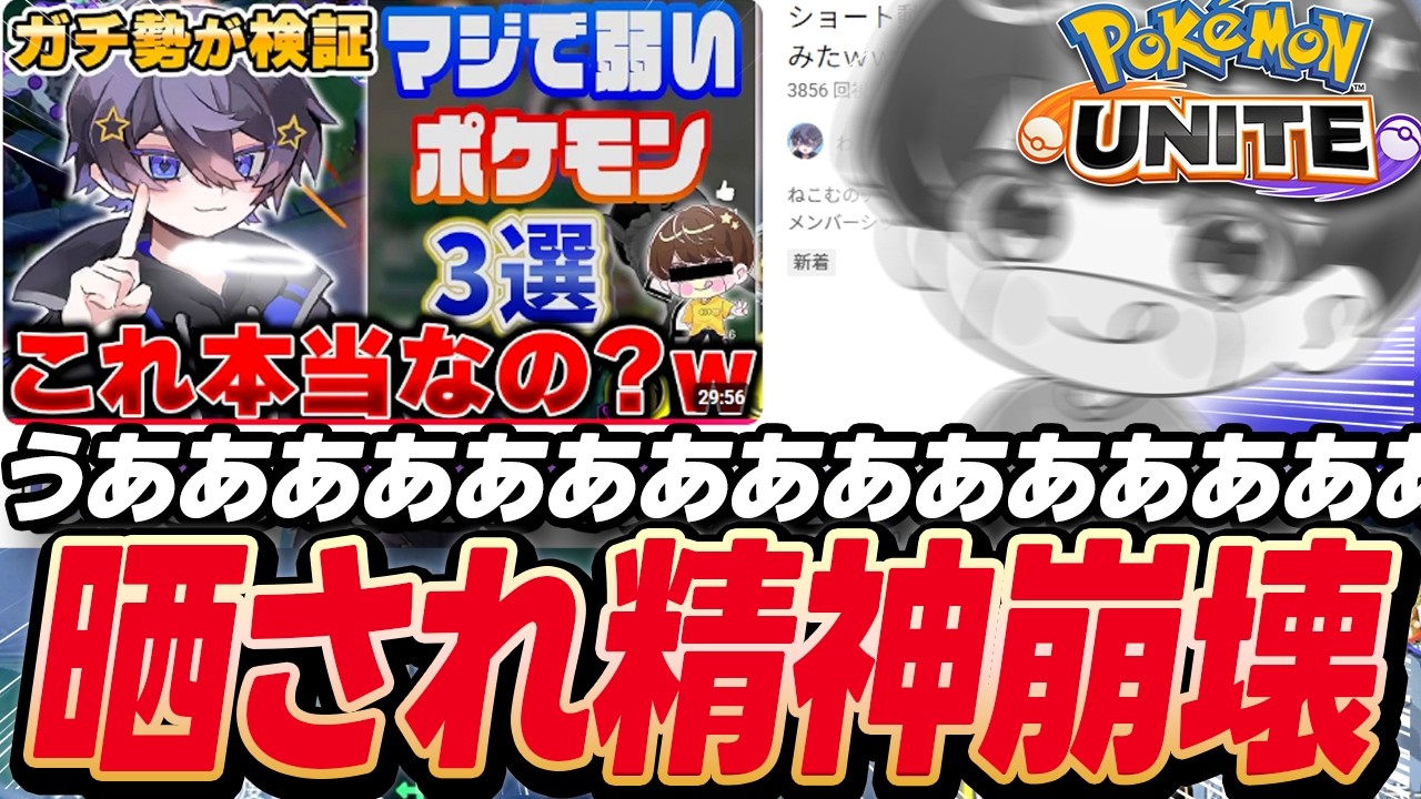【再検証】僕のショートが&rdquo;わふ&rdquo;に晒されました【ポケモンユナイト 】