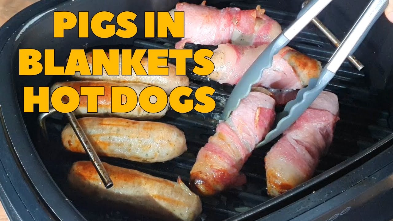 Air Fryer Pigs in Blankets Hot Dogs