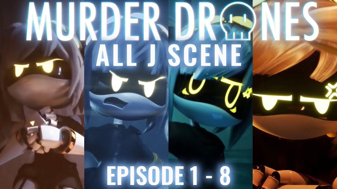 Murder Drones but it's only J (EVERY SINGLE EPISODE)