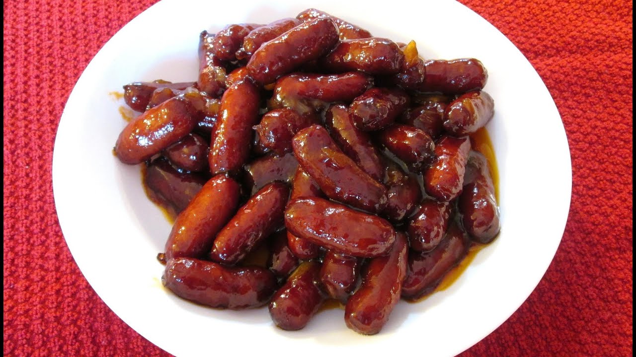 Lit'l Smokies - Easy Barbecue Recipe - PoorMansGourmet