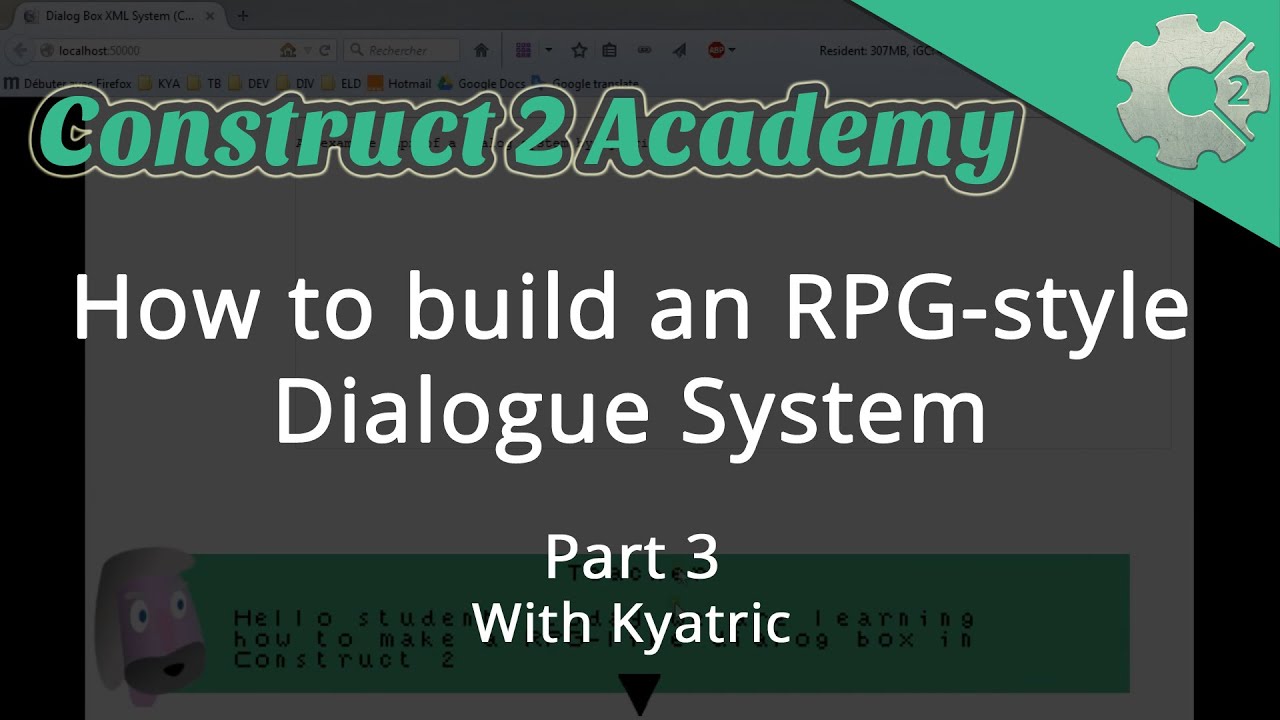 How to build an RPG-style dialogue system Part 3  - with Kyatric