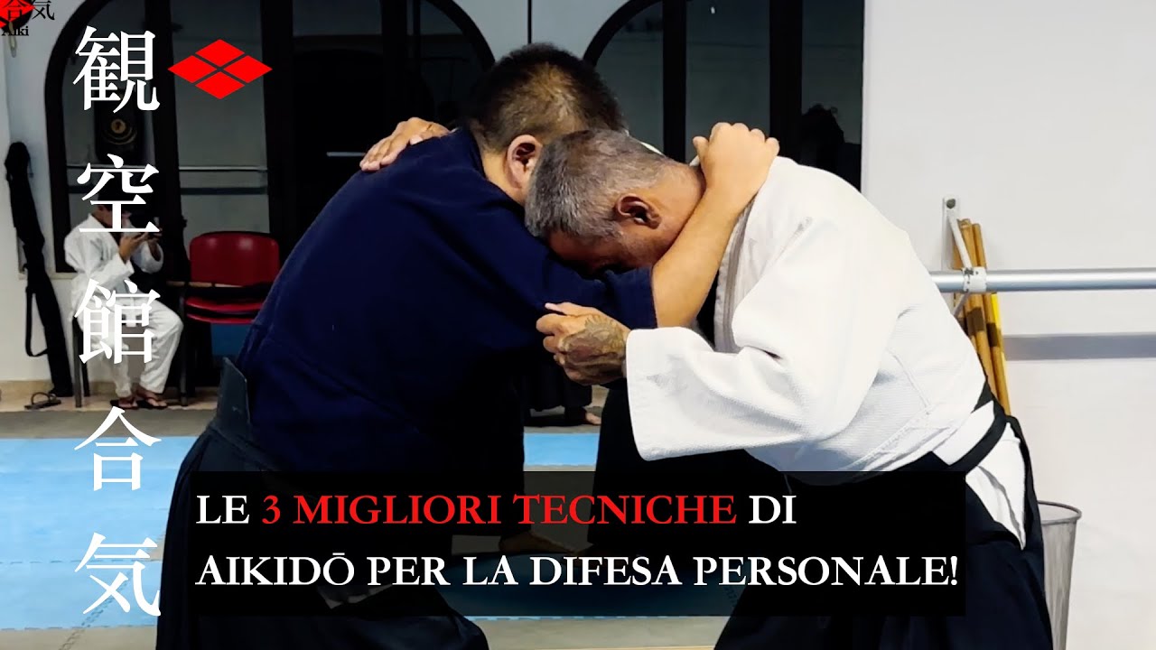 Le 3 MIGLIORI TECNICHE di Aikidō per la difesa personale!