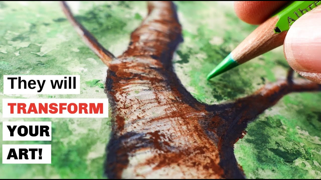 BEST Watercolor + Water-Soluble Pencils: The TOP 5!