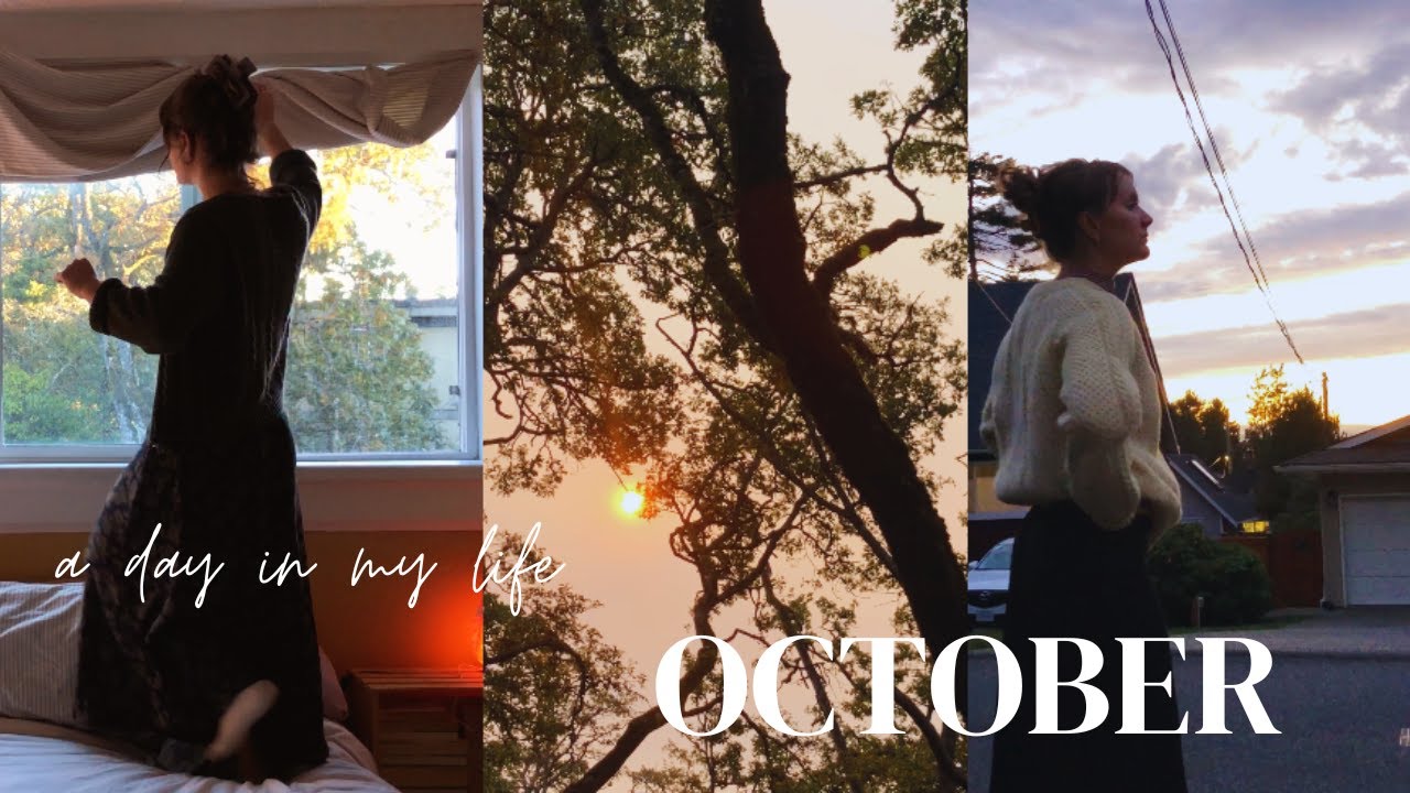 A Cosy Day in my Life on the West Coast of Canada~ Enjoying sweet moments of October.