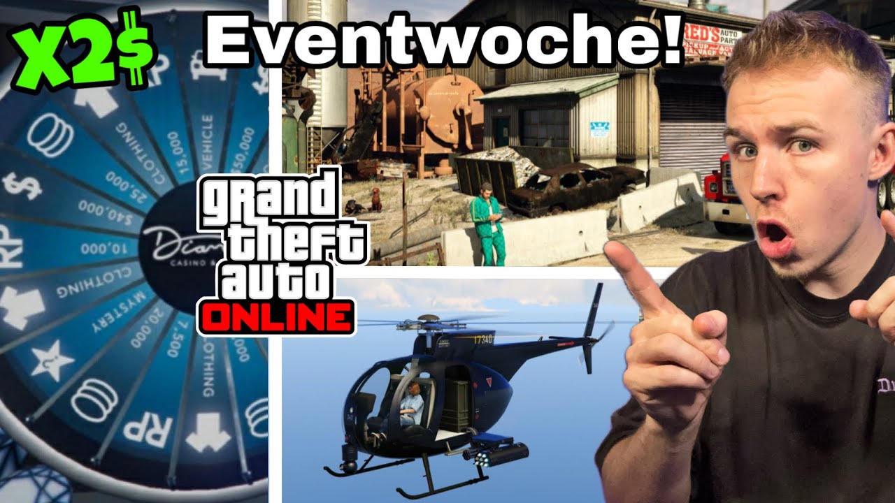 Neue EVENTWOCHE, 4 gratis AUTOS und neues UPDATE in GTA 5 ONLINE❗️Geld verdienen und Casino Auto!