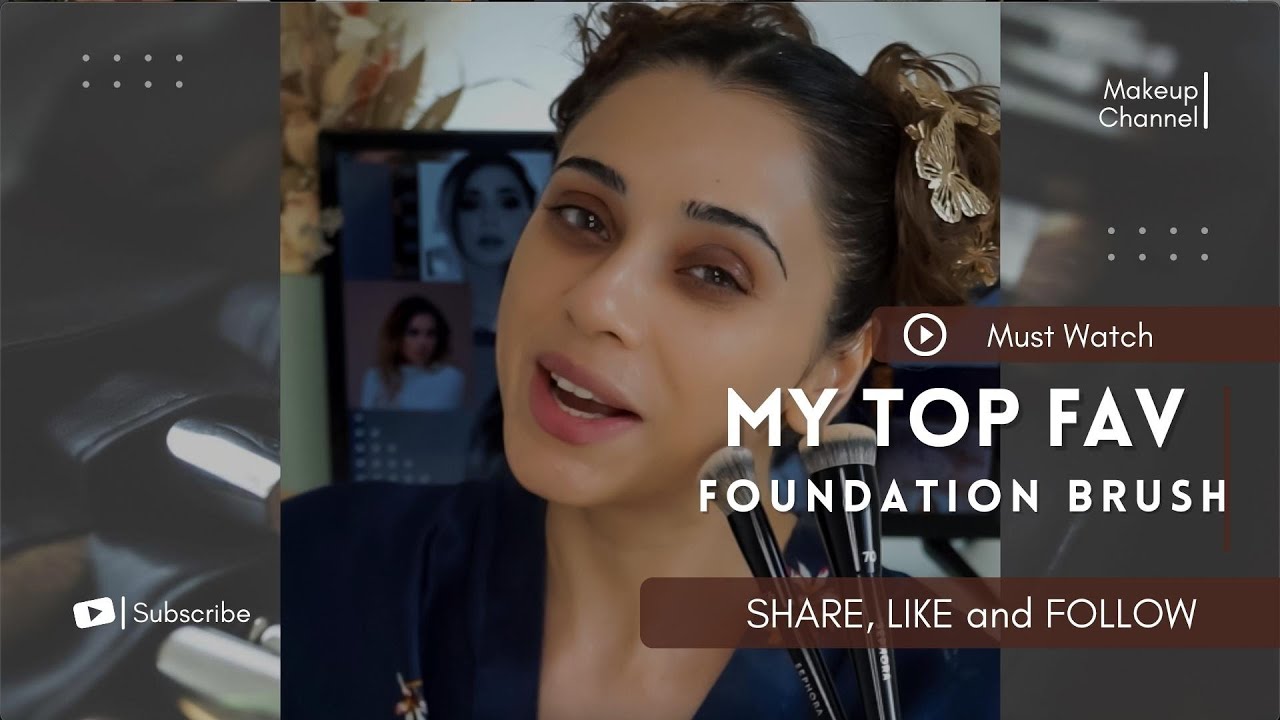 My top 2 fav foundation brushes #sephoracollection #sephora #foundationbrush #makeuptools