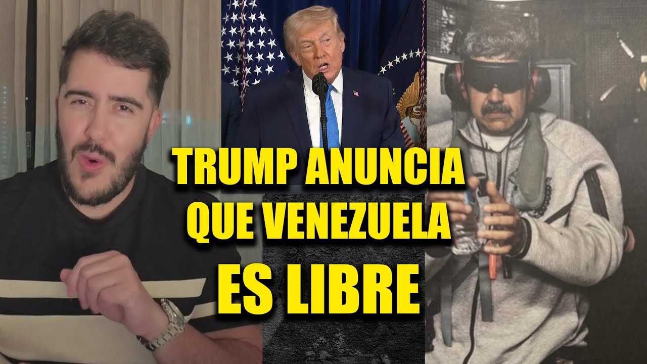URGENTE: Trump dijo lo que TODOS queriamos escuchar. Ahora si, A CELEBRAR la libertad de Venezuela!
