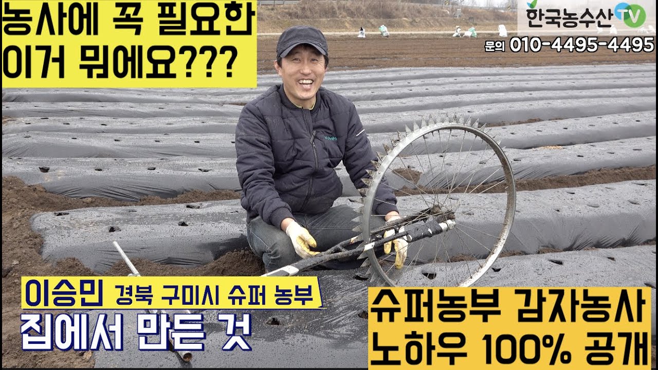 [한국농수산TV] 감자 농사에 이게 꼭 필요합니다!! 슈퍼농부의 노하우 100%공개 ~~ 경북 구미