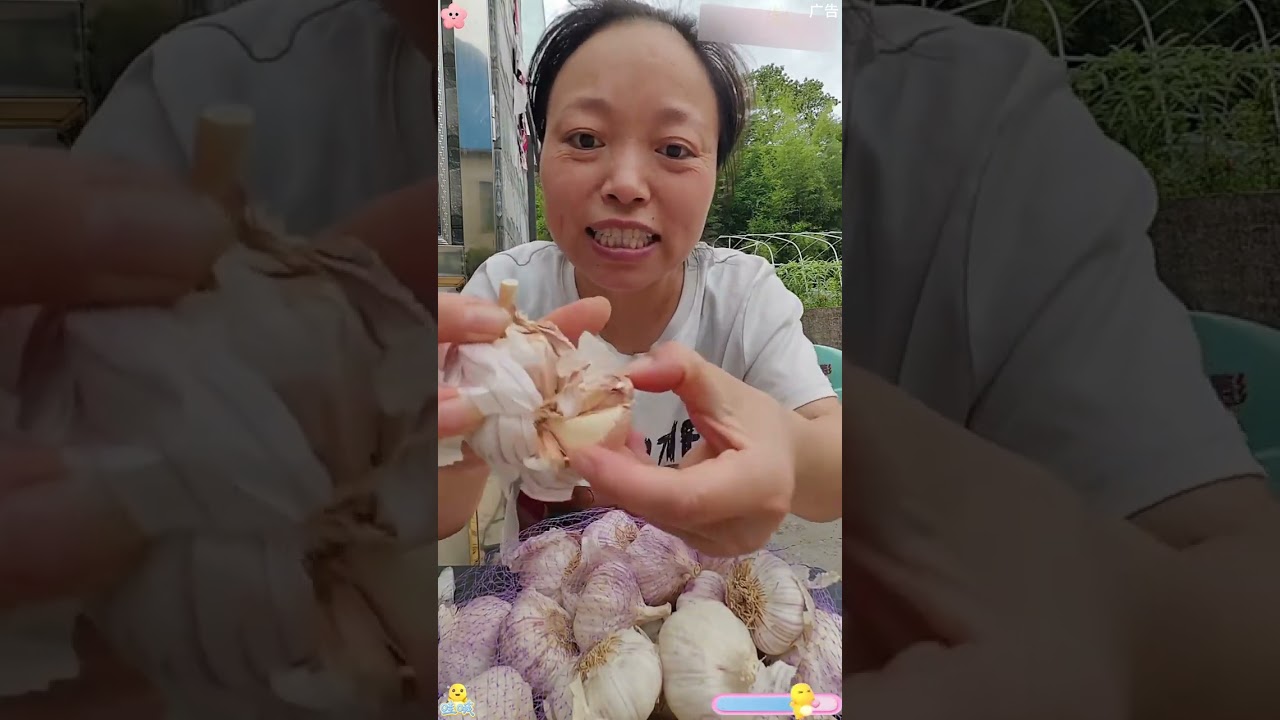 8.99 复制打开抖音，看看【贵嫂家的作品】#当季新鲜干蒜头 #新鲜大蒜