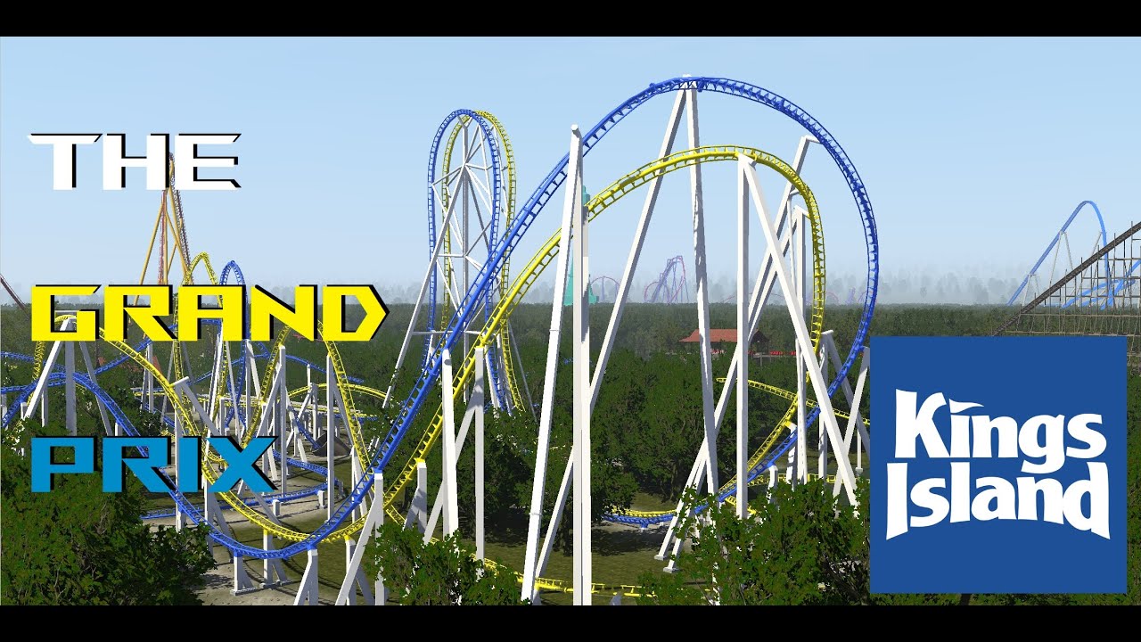 THE GRAND PRIX | Kings Island | Intamin Blitz Coaster | Nolimits 2