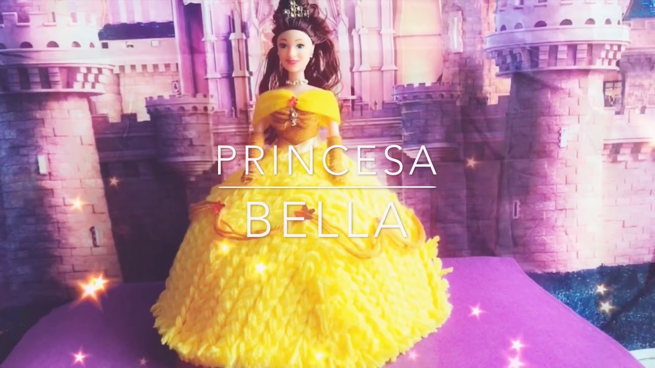 Princesa Bella 👸🏻(vestido de lana )Tejiendo con Erica.!!