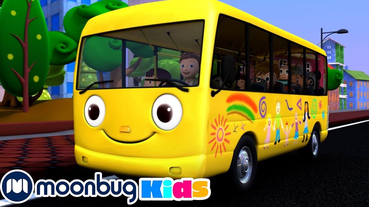 Las ruedas del autobús | Canciones Infantiles | Dibujos Animados | Little Baby Bum en Español