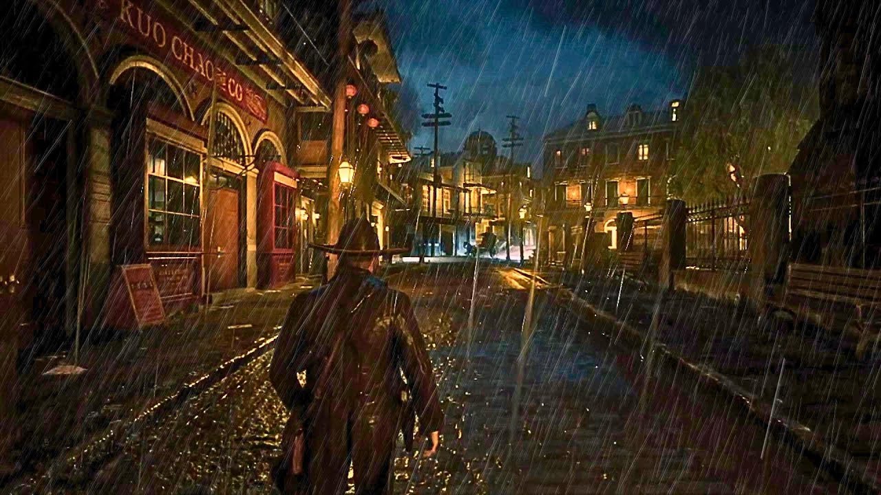 ASMR Walking in RDR2 | Calm Footsteps & Immersive Ambience