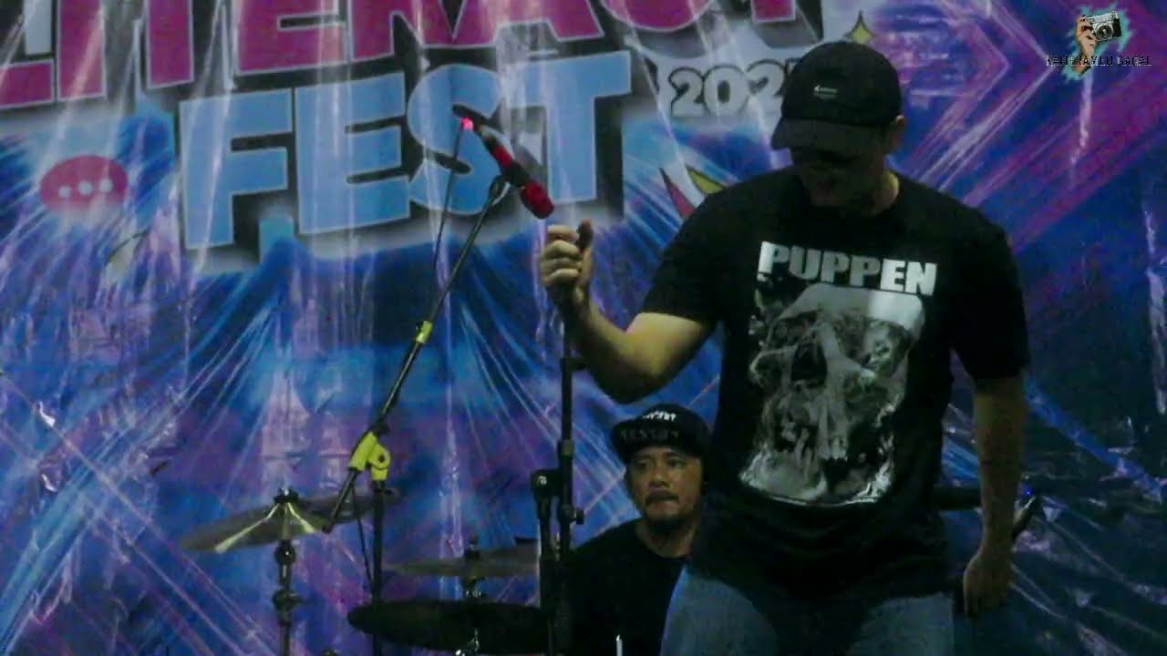 FULL PERFORMANCE LOGEEX band nu Metal asal depok live at DEPOK LITERACY FEST (DOS) 