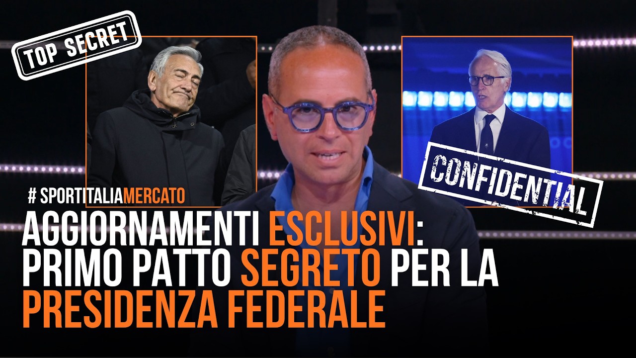 AGGIORNAMENTI ESCLUSIVI: PRIMO PATTO #SEGRETO PER LA PRESIDENZA FEDERALE #FIGC