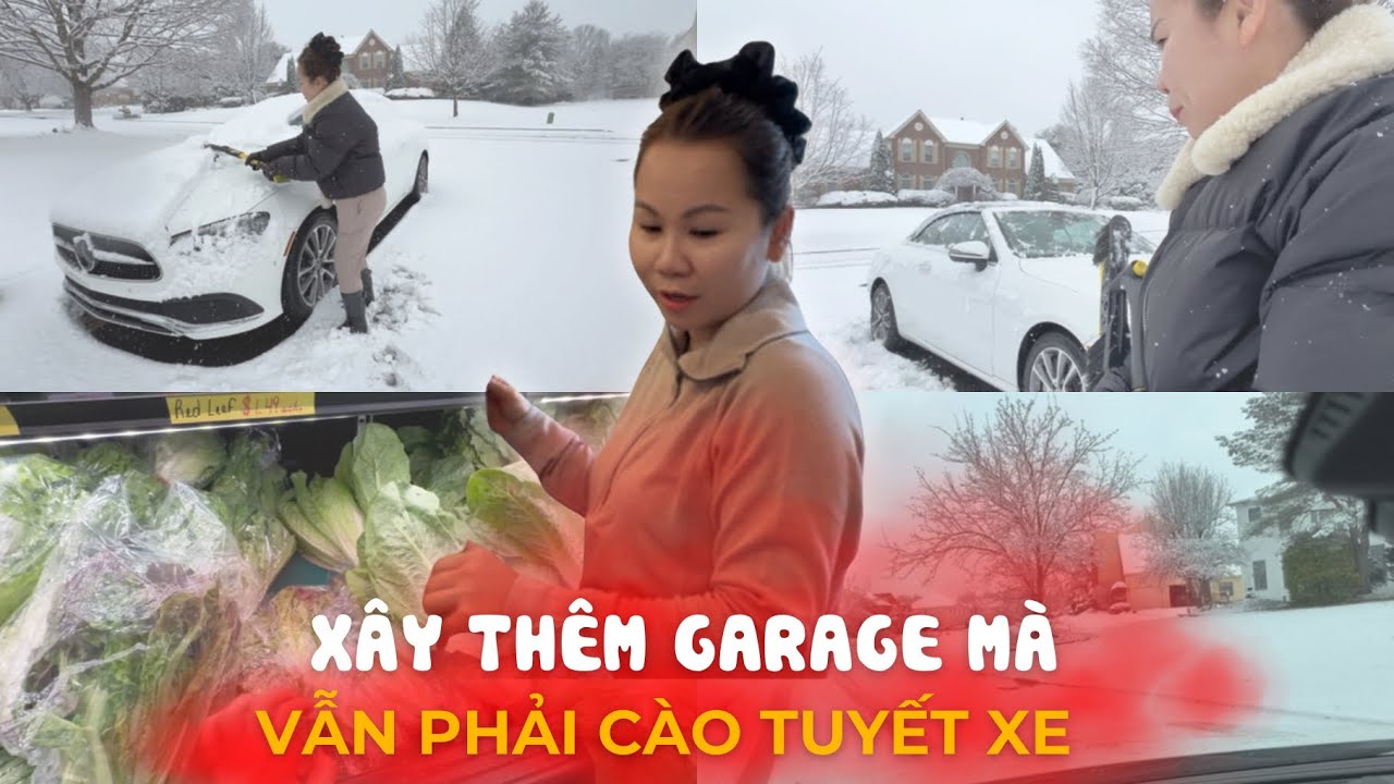 Xây Thêm Garage Mà Vẫn Phải Nai Lưng Ra Để Cào Tuyết, Trời Tuyết Trắng Xoá Mà Vẫn Kiếm Cớ Ra Đường