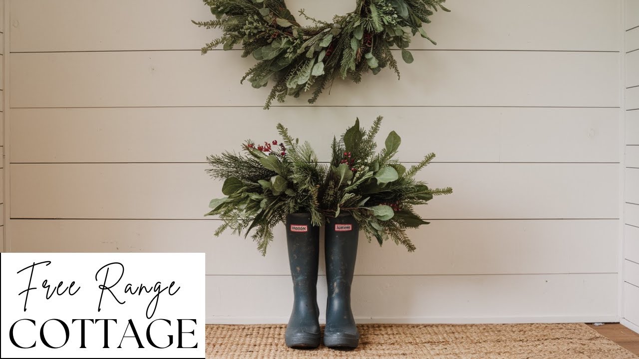 Sweet & Simple Cottage Farmhouse Christmas decor 🎄