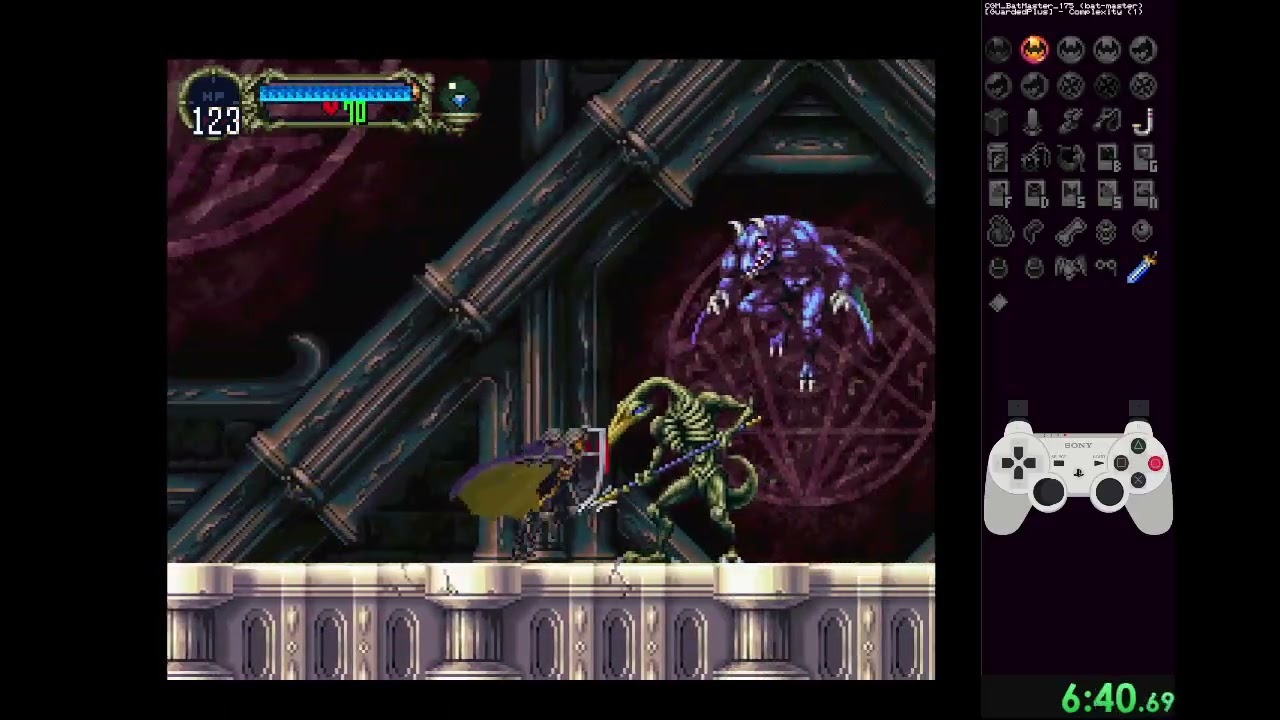 Castlevania SOTN Batmaster #175 (slow and steady)
