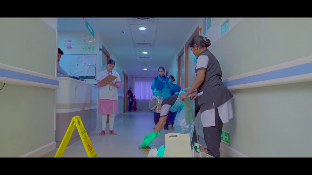 major spillage (blood) - omega hospitals