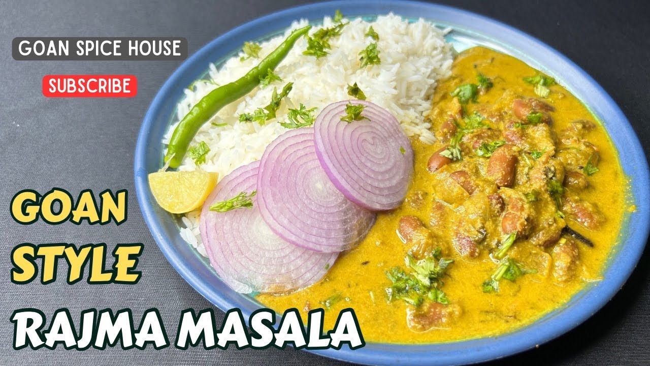 Don’t Miss This Mouthwatering #goan Rajma Masala recipe l @GoanSpiceHouse