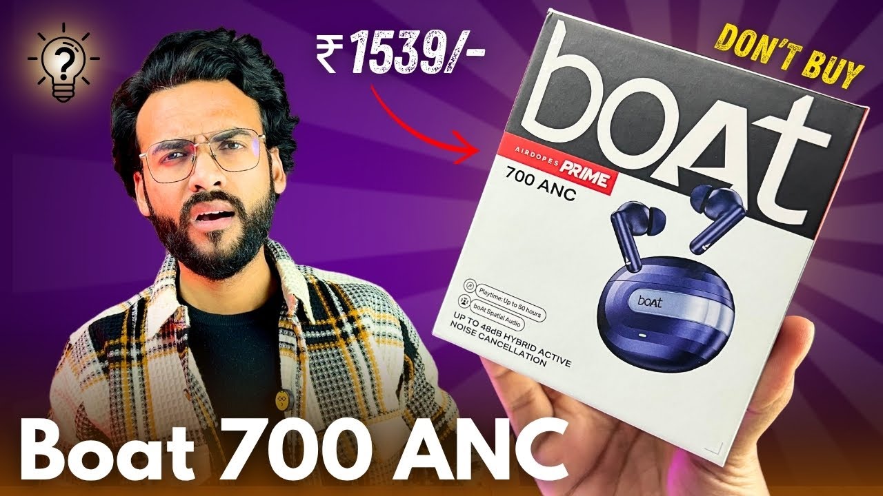 boAt Airdopes Prime 700 ANC Review🔥It&rsquo;s Better than Oppo Enco Buds 3 Pro+ ? | Best TWS Under 2000 ?