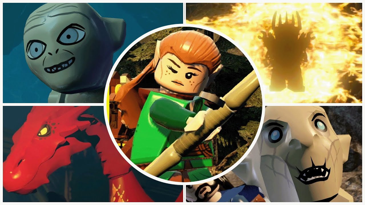 Lego The Hobbit - All Bosses