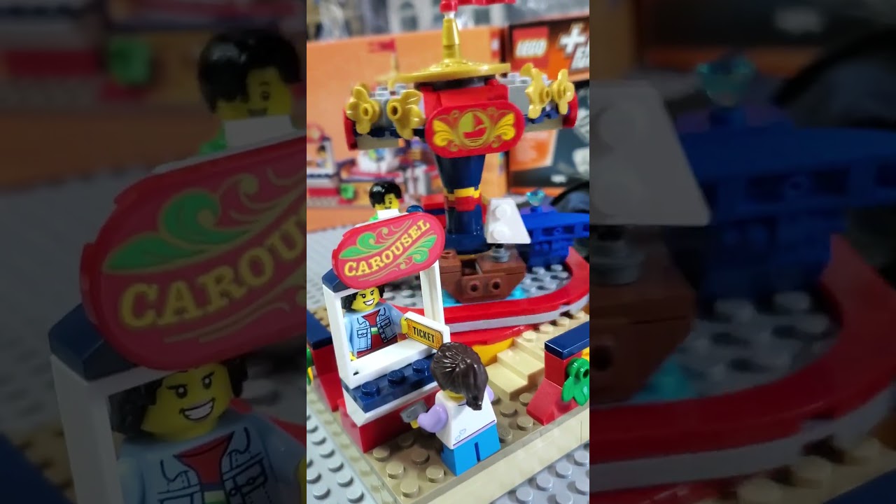 Lego Motorized Carousel Short 