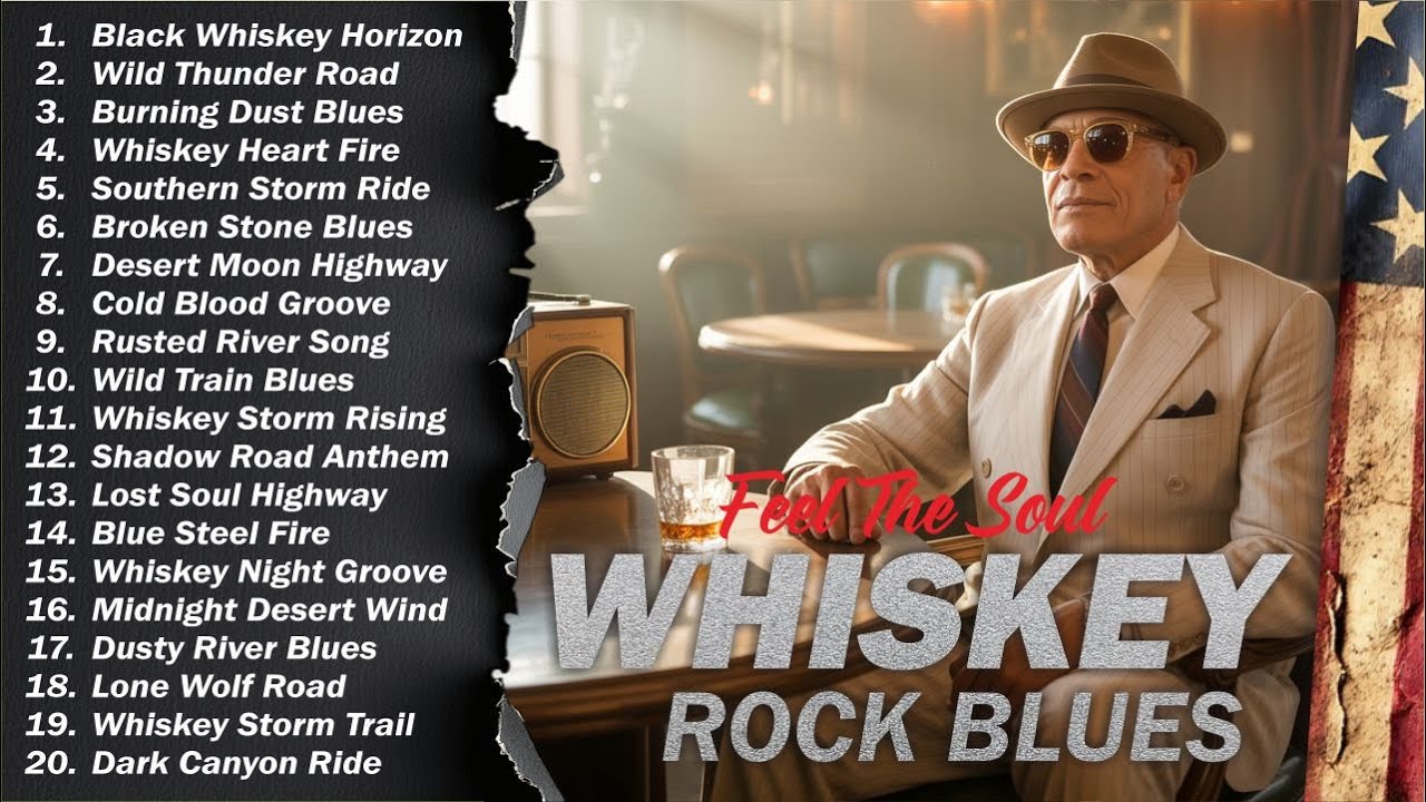 Best Of Slow Blues 2025 | Whiskey Nights & Soulful Electric Guitar Ballads