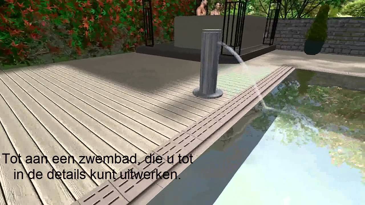 Zwembad - 3DTUIN Designer
