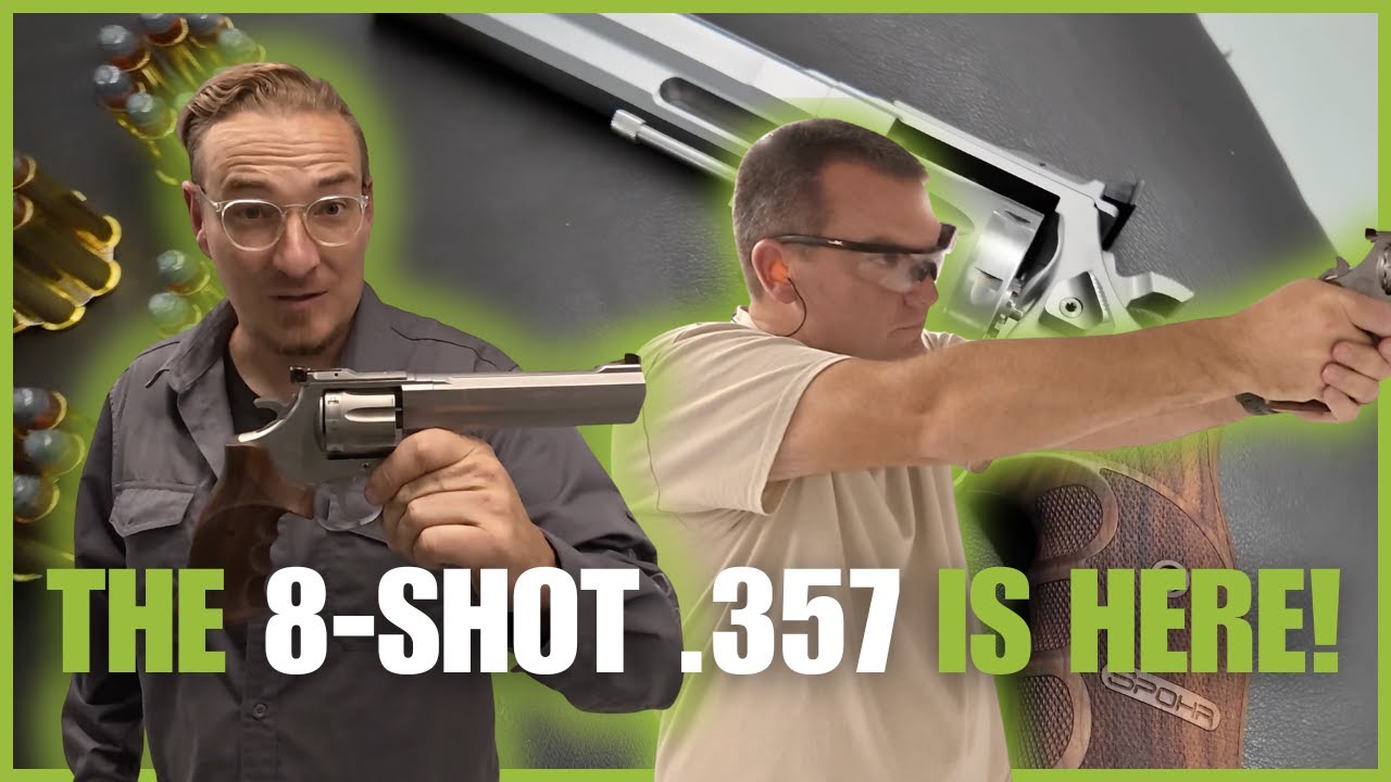 8 выстрелов. 1 зверь. Встречайте новый SPOHR .357 N-Frame! 🔥🇺🇸 от @HandgunHuntingAfield