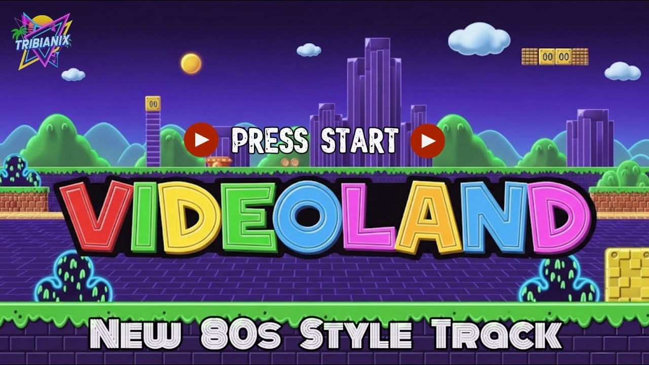 🕹 Videoland – Tribianix | New 80s Style Retro Track 🎶