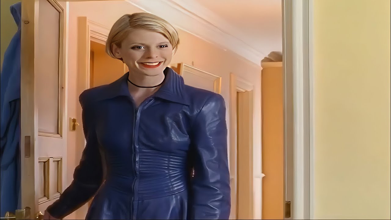 Emilia Fox - leather outfits