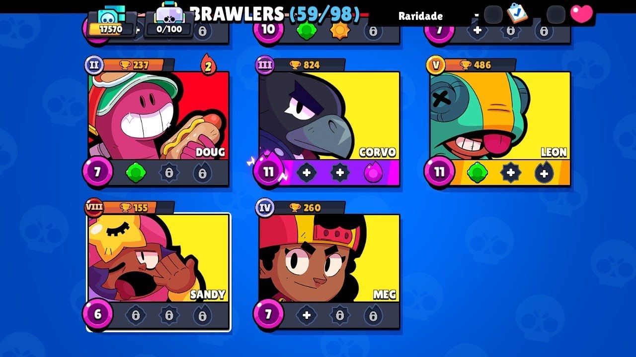 Vou jogar da Shelly para a nita depois o Colt e assim por diante