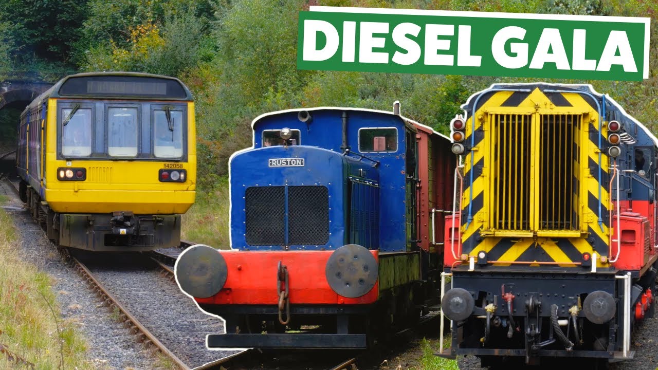 Anything Goes Diesel Gala 2024 - Class 142 Pacer, Ruston 88DS, 08 Double Heading !