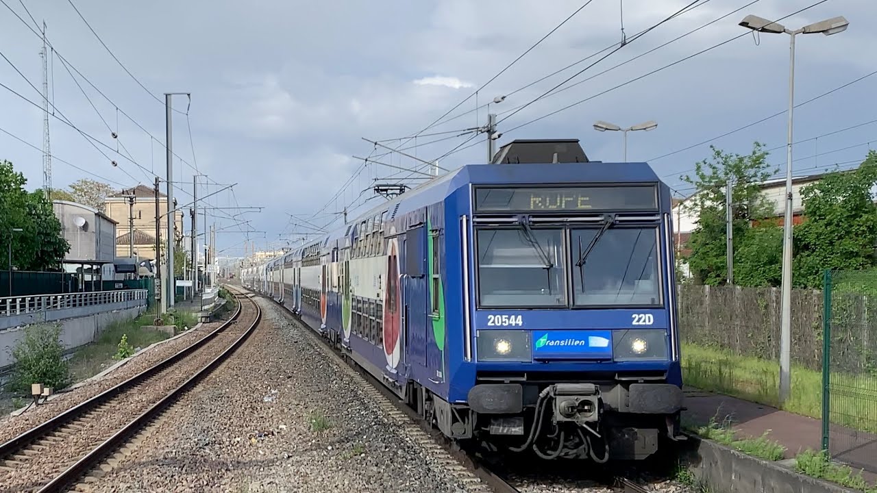 Les Rames Z 20500 du RER D et leurs son épique ! (4K)