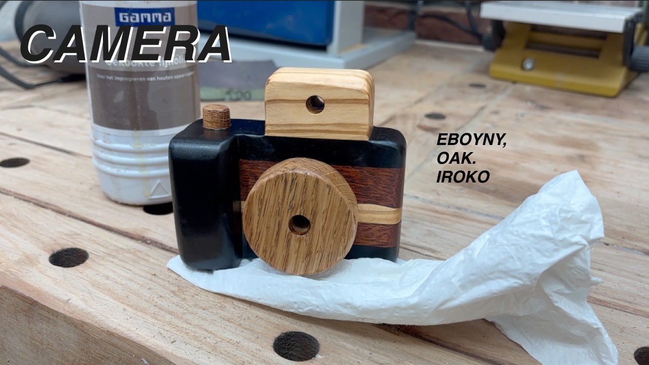 #7 Making a wooden camera from ebony, oak and a few off cuts
