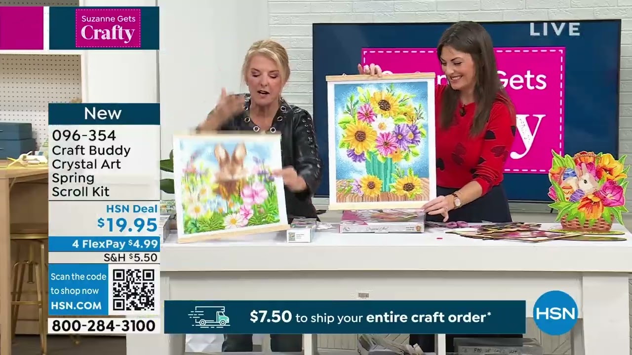 HSN | Suzanne Gets Crafty - Craft-A-Versary! Edition 01.30.2024 - 08 PM
