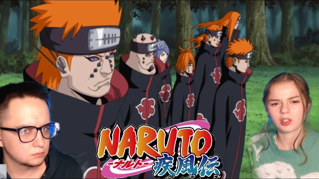 НАПАДЕНИЕ ПЕЙНА!!! Наруто Шипуден 156-157 серия