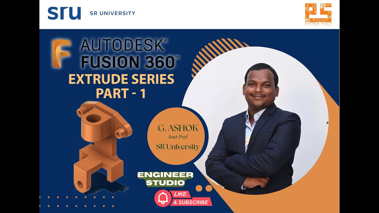 Autodesk Fusion 360 Extrude Tutorial | Extrude Series – Part 1