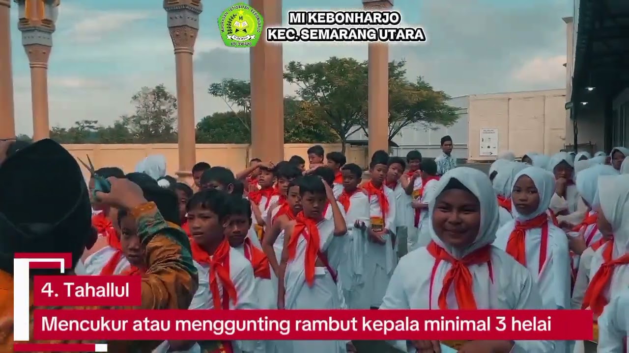 Simulasi Manasik Haji - MI Kebonharjo Kota Semarang