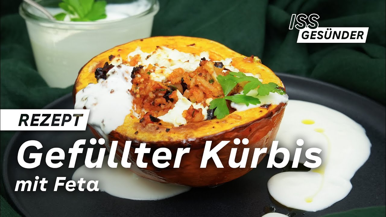 Vegetarisches Rezept für Gefüllten Kürbis | AOK