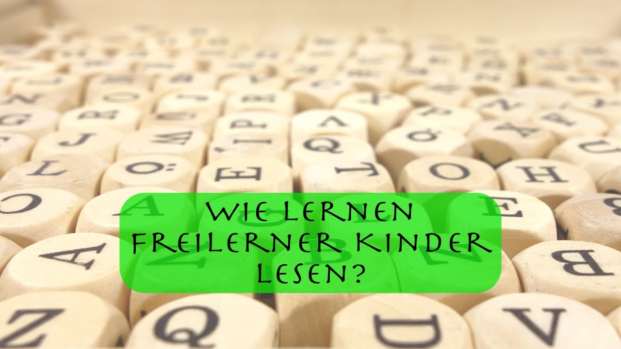 Erstaunlich! Wie lernen Freilerner Kinder lesen?