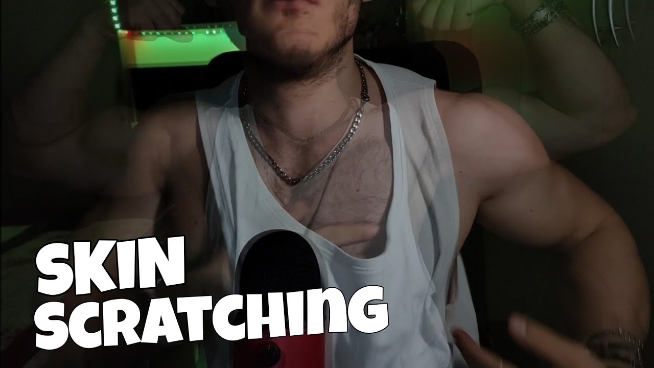 ASMR fast SKIN scratching 💤⚡💤