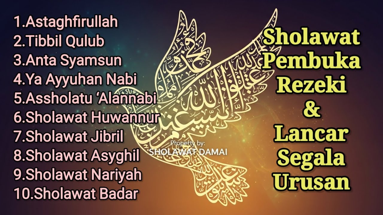 Sholawat Penarik Rezeki dan Keberkahan Waktu | Dzikir Tenang untuk Kehidupan